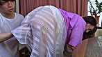 突然の豪雨。玄関先にびしょ濡れで下着スケスケの美女が立っていた。 サンプル画像4