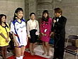 女肉番付2 ミニスカ跳び箱何段跳べるか！？ - Image 4