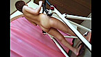 おねえさんが衣類を脱ぎ捨てていく全裸エクササイズ - Image 15