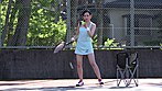 原色美女アスリート テニス歴13年の性なるサービスエース 現役テニスプレーヤー 岩瀬まどか AVデビュー サンプル画像18