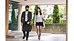 黒パンスト痴女 会社の上司がパンスト姿で誘惑してくる 三尾めぐ