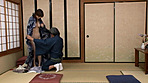 奥様欲情日記 こたつの中が君の匂いでいっぱいだ 触っちゃイヤ、主人がそこで寝てるのよ - Image 19
