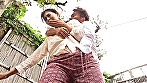 昭和猥褻官能ドラマ 息子の担任の先生にモンペを降ろされ無理やりバックで･･･ 淫らな五十路妻は近所の男を連れ込み自ら咥えて･･･