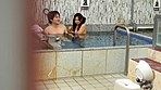 銭湯とつげき羞恥 銭湯の男湯にガチガチに緊張した純粋少女をお届けします！3 サンプル画像3