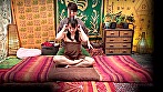 二人でするヨガ。タイ古式マッサージ店盗撮。素人人妻をタイ古式マッサージの無料体験と偽り騙して癒して中出ししちゃいました 江東区編 サンプル画像3
