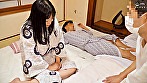 寝取られ巨乳妻！ 07 隣で旦那が寝ているのに、オイルマッサージで声を我慢しながら悶絶イキ！！ 完全撮りおろし爆乳熟女中出し3人 サンプル画像21