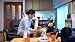 コタツ特化アングルNTR人妻！ コタツの中！旦那が居るのにマ〇コを弄りまくりビチャビチャに興奮させて愛液糸引き！寝取られSEX 不倫妻ゆいこさん／なほさん編 - Image 3