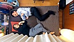 会社員の人必見！終電逃した女子社員とまさかのSEXチャンス！？親切心で家に泊めたら神エロ展開！？添い寝だけのはずがお互いちょっかい出し合い気づけばパンツが濡れ濡れ！中出し許す本気になる人妻。 4 画像13