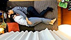 「そんな顔してもダメですよ！？主任のエッチ～（笑）」人肌恋しいHカップ爆乳社員とワンナイト中出しSEX！ 佐久間さん（34歳）