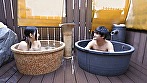 寝取られ巨乳妻！ 09 旦那のすぐ横で凄腕オイルマッサージのエロ施術に声を我慢しながら悶絶イキ！！