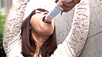 夫に内緒で他人棒SEX特別編「誰でもいいから精子を私の中に出して下さい･･･」中出し精子を飲むほど変態度が増した美人妻 かずみさん（仮名）28歳 奇跡の第3弾 サンプル画像21