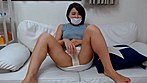 刺激を求める綺麗なママが子供を幼稚園に預けてる午前9時～12時の間に初めてのライブチャットで他人棒セックスを勢いで生配信 サンプル画像6