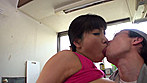 ムチムチ巨乳尻ベロちゅうザーメンぶっかけパイパン妻 サンプル画像15