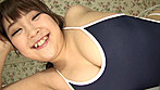 爆乳ハミ乳競泳水着 まほろ Gカップ サンプル画像7