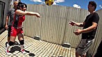 爆乳尻ベロちゅうザーメンぶっかけバレーボール選手 水澄ひかり サンプル画像1