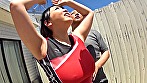 爆乳尻ベロちゅうザーメンぶっかけバレーボール選手 水澄ひかり サンプル画像2