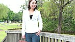 初撮り人妻ドキュメント 千堂千鶴 四十三歳 サンプル画像1