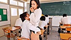 声が出せない絶頂授業で10倍濡れる人妻教師 永野愛華 三十五歳