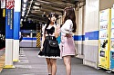 最終電車でW痴女とまさかの遭遇！向かいの座席でWパンチラしてくる美脚女の誘惑で勃起したらサンドウィッチ状態で何度もヤられた VOL.2 みすず＆きょうか