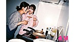 もしも2人が交際したら･･･好きが溢れる1日になりました。 一緒にゴハン作ってシャワー浴びて朝まで抱き合って初めてのお泊りおうちデート 紗々原ゆり 美園和花