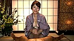 上品な手淫 翔田千里 サンプル画像20