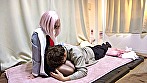 【服の上からでも主張が激しいHカップ乳】エロ目的の客に弱みを握られて、泣きながら中出しされる巨乳サーヴァント！【りほ（22）FG●コス】