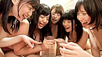 高学歴の巨乳女子大生さんたちに突撃交渉！男子禁制の女子寮で同世代の童貞クンと人生初の王様ゲームしてみませんか？勉強漬けでもてあましている大きなインテリおっぱいを独り占めでハメまくり！！中出し放題！！念願のハーレム筆おろし大乱交 2 サンプル画像12