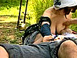乳房を吸う中年男 おっぱいフェチ