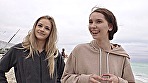 マイアミでナンパしたノリ最高の女子大生2人がHな話で盛りあがりオマ〇コぬるぬる絶頂の一緒に仲良くAVデビュー スカーレット＆ナタリー サンプル画像1