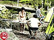河原の物陰で人目を忍んで生着替えする美巨乳女を偶然目撃してしまった僕は･･･ 3 サンプル画像2