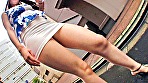 長身×痴女×でか乳輪 どすけべ妻ナンパ でか尻ミニスカギャルは超ヤリマン！