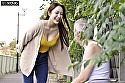 おっぱい大好きスケベじじいの背後霊に取りつかれてしまい四六時中背後から乳首を責められる巨乳美女 弥生みづき - Image 2