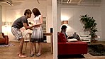 近親［無言］相姦 隣にお父さんがいるのよ･･･ 黒木いちか