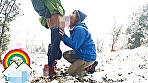 超極寒！！雪山ハイキング精飲 - Image 10
