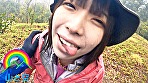 青姦精飲 巨乳JD山ガールとハイキング 「ヤッホー！誰もいない山頂の青姦は、めっちゃ興奮するんよ あ、山を汚したくないから精子は全部飲み干したw」 - Image 7