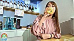 超ナイスバディのクビレボインで人気No.1のガールズバー店員。すまし顔で塩対応してくる鉄壁ガードを口説きナンパと諭吉で交渉！店外デートの羞恥プレイで悦び喫茶店トイレで生チン受け入れなし崩し的にアヘイキしてちょろマン判明あれほど拒んでいたのに･･･デカチン堕ち！ 画像5