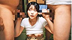 シーン5：集落で若い娘は私だけ 村民を勃起させたら「ヌイてあげないといけない」という掟があります。そんで私は移住先のおじさん達の性処理をするハメになりました。