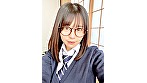 メガネっ娘の「こなっちゃん」学校では優等生だけど･･･。「乳首とアソコをいっぱい舐めて下さい。気持ちいいんです･･･（＾_＾）v」