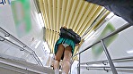 つきまとい 03 二つ結びで活発そうにリュックを揺らして電車通学をする子の制服・私服姿の長期盗撮記録 画像3