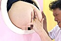 シーン6：壁尻モニター ダイエット器具のPR動画撮影に協力してくれる女の子達を穴の開いた壁に！玩具責め中出し 5名収録