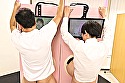 シーン9：壁尻モニター ダイエット器具のPR動画撮影に協力してくれる女の子達を穴の開いた壁に！玩具責め中出し 5名収録