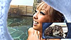 黒ギャル泉麻那と行くM男イジメ温泉旅行 - Image 4