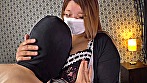 GAS独占新人 フォロワー数5.6万人の裏垢女子霧ちゃん はじめてのAV「いつものローションパイズリと初めての唾パイズリ」 - Image 3