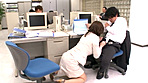 結婚適齢期なのに彼氏ナシで仕事ばかりしているOLは勤務中パンチラで誘惑してくる欲求不満女が多い！ サンプル画像4