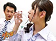 素人男女モニタリング実験でゲッツ！！♀パンスト女上司×新人の男部下♂「力を合わせて賞金獲得クイズ大会に挑戦して下さい！」と密室に2人きりにしてパンスト女上司に利尿剤入ドリンクを飲ませたらどうなる？ サンプル画像1
