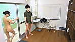シーン9：女湯潜入 入口に『清掃中』の看板置いたら湯あがり全裸ギャルに中出しできました！ CASE03