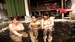 露天混浴温泉郷 七瀬ゆい 来栖ひなた サンプル画像5
