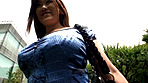 着衣してても爆乳っぷりがスゴ過ぎる女7 サンプル画像1