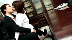 女子社員の無防備パンチラはOKサイン？僕もギン勃ちチ○ポを見せつけてやったらこっそりヤラセてくれた サンプル画像10