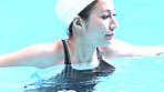競泳水着の高身長若妻と勃起チ○ポ 鈴木杏里 サンプル画像1